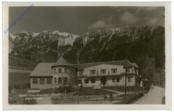 Edlach, Peterhof, neben Strandbad, gegen Raxalpe