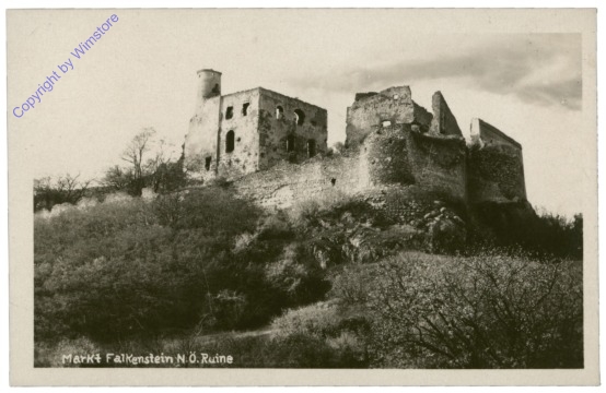Falkenstein (Markt), Ruine