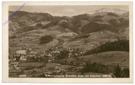 Gresten, mit Oetscher