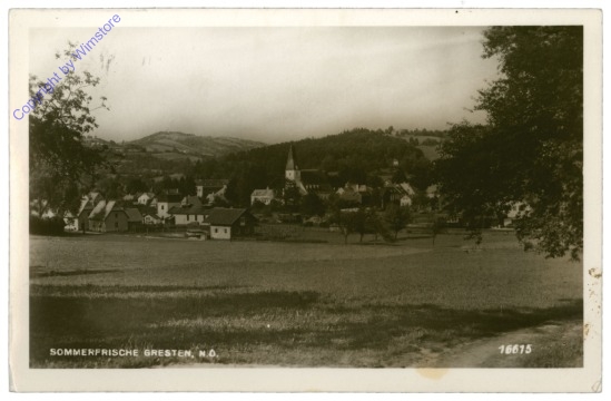 Gresten, Ortsansicht