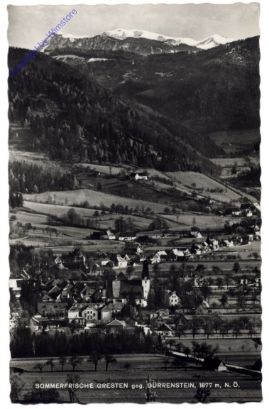 Gresten, gegen Dürrenstein