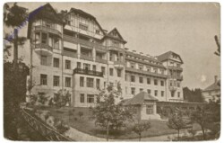Grimmenstein, Heilanstalt der Pensionsanstalt für Angestellte, Hauptgebäude