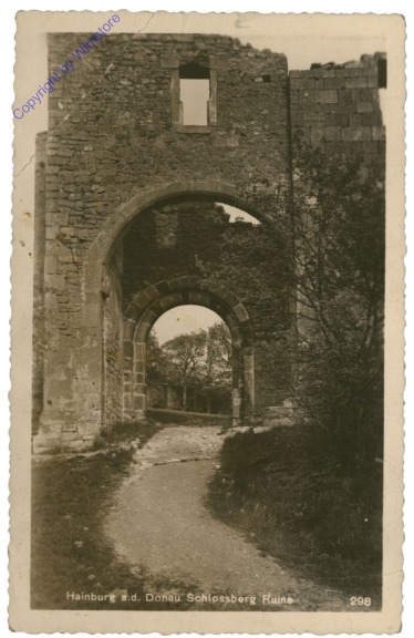 Hainburg, Schlossberg Ruine
