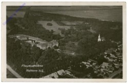 Halbturn, Fliegeraufnahme
