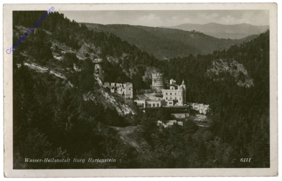 Hartenstein, Burg, Wasser-Heilanstalt