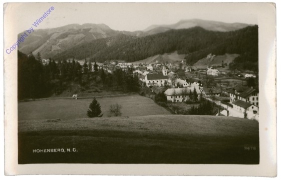 Hohenberg / Lilienfeld, Ortsansicht