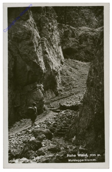 Hohe Wand, Waldeggerklamm