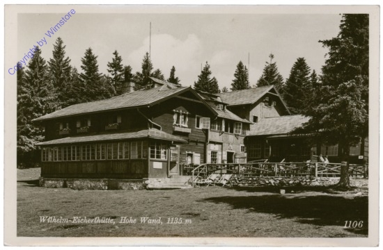 Hohe Wand, Wilhelm-Eicherthütte