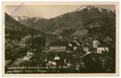 Hollenstein, Ortsansicht, Voralpe und Gamsstein