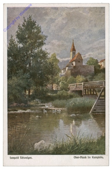 ak115243 Oberplank, Ortsansicht