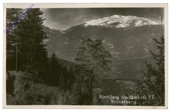 Kirchberg am Wechsel, Schneeberg