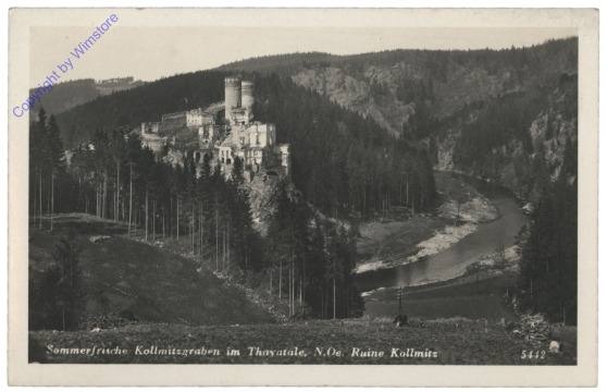 ak115300 Kollmitzgraben, Ruine Kollmitz
