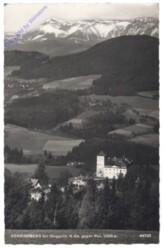 Gloggnitz, Kranichberg gegen Rax