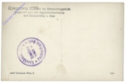 Kreuzberg, Ausblick von der Speckbacherhütte auf Schneeberg