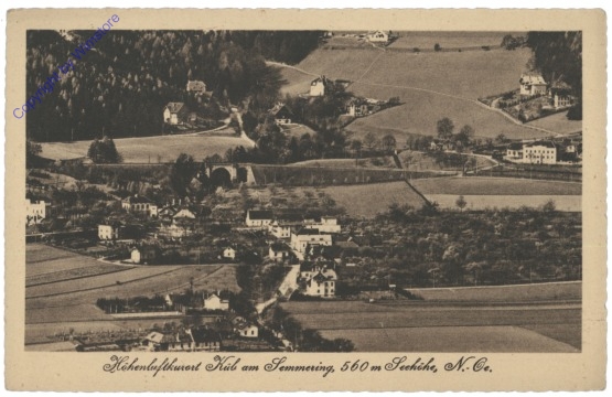 Küb am Semmering, Ortsansicht