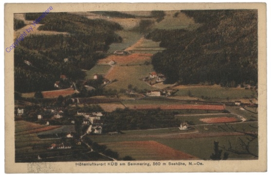 Küb am Semmering, Ortsansicht