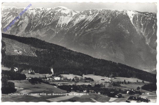 Küb am Semmering, Ortsansicht