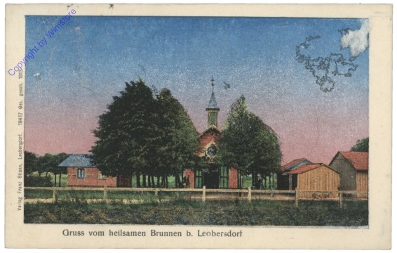 Leobersdorf, Gruss vom heilsamen Brunnen
