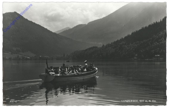 Lunzer See, Bootsfahrt