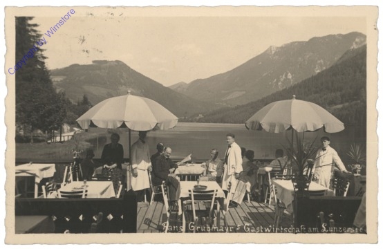 Lunzer See, Hans Grubmayr's Gastwirtschaft