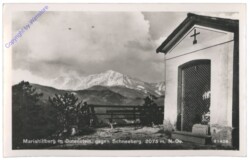 Mariahilfberg, gegen Schneeberg