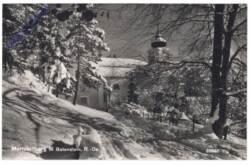 Mariahilfberg, Ortsansicht im Winter