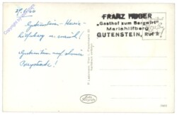 Mariahilfberg, Ortsansicht im Winter