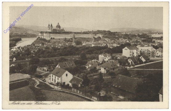 Melk, Ortsansicht