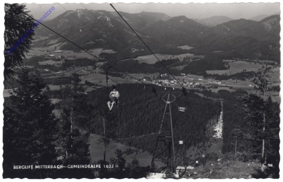 Mitterbach, Berglift Gemeindealpe