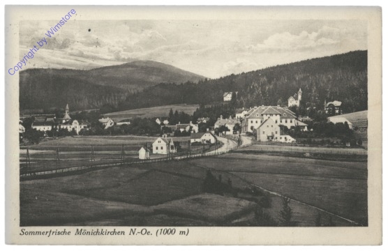 Mönichkirchen, Ortsansicht