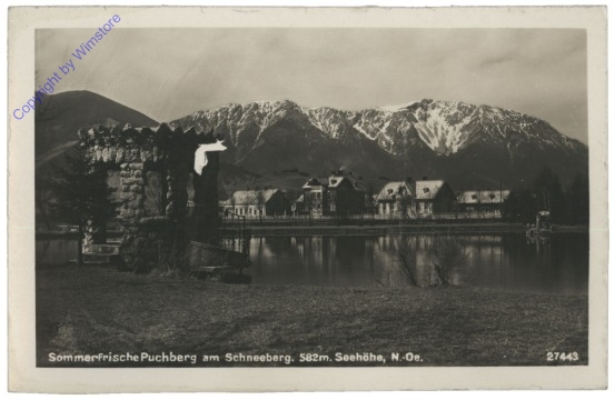 ak115609 Puchberg am Schneeberg, Ortsansicht