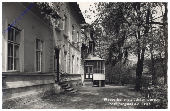 Purgstall, Wasserheilanstalt Unternberg