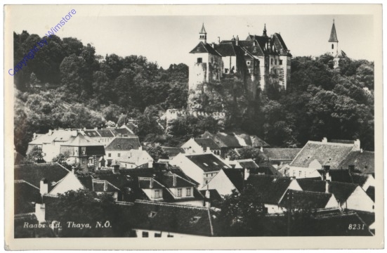 ak115622 Raabs an der Thaya, Ortsansicht