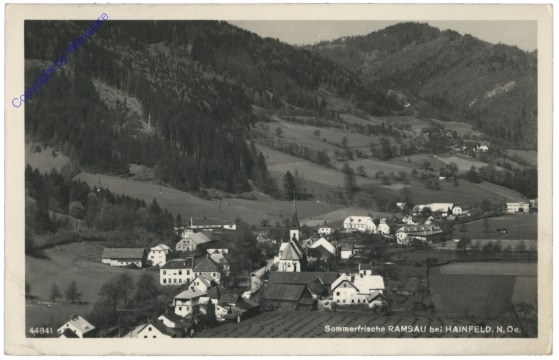 Ramsau bei Hainfeld, Ortsansicht