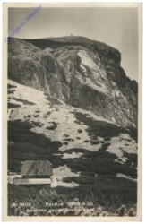 ak115676 Rax, Seehütte gegen Preinerwand