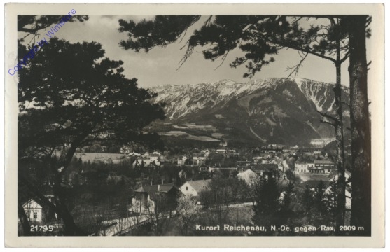 Reichenau, gegen Rax