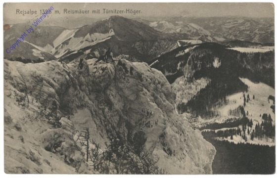 Reisalpe, Reismäuer mit Türnitzer Höger