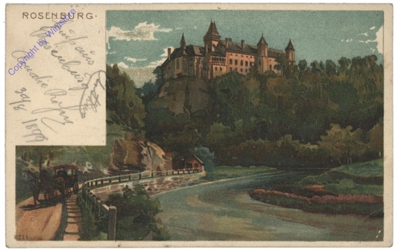 Rosenburg am Kamp, Burgansicht