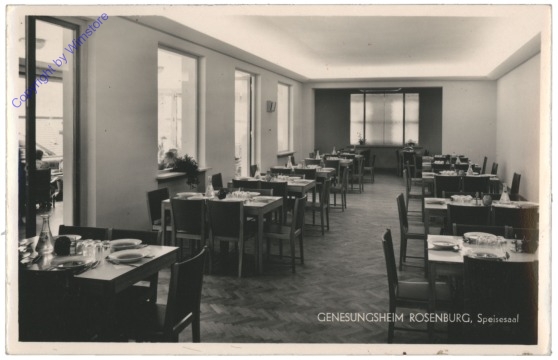 Rosenburg am Kamp, Genesungsheim, Speisesaal