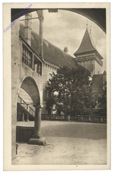 ak115707 Rosenburg am Kamp, Schloßhof