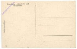 Rosenburg am Kamp, Brustwehr und Hungerturm