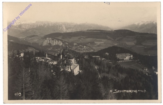 Semmering, Ansicht