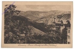 Semmering, Pension Sonnhof mit Rax
