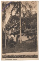 Semmering, Pfarrhaus