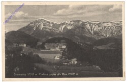 Semmering, Kurhaus gegen die Rax