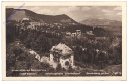 Semmering, Hotel Panhans, Erholungsheim Sonnwendhof, Schneeberg