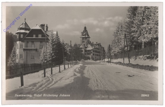 Semmering, Hotel Erzherzog Johann