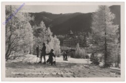 Semmering, Skiübungswiese beim Hotel Erzherzog Johann