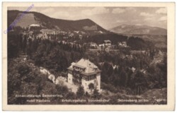 Semmering, Hotel Panhans, Erholungsheim Sonnwendhof, Schneeberg