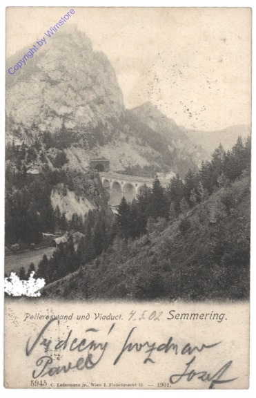 Semmering, Polleroswand und Viaduct